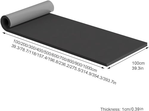 Self-Adhesive Garage Wall Protectors – Rubber Foam Corner Guards for Gym, Studio & Home – Grey (39.3x39.3in / 100x100cm) – Ultimate Wall Protection Solutions