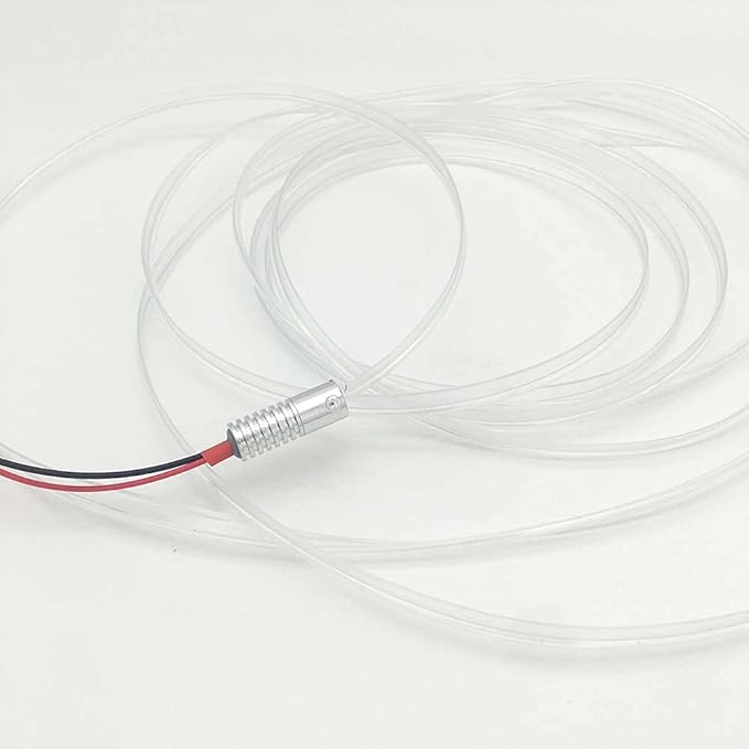 2mm 5meters Car Home LED Ambient Plastic Optic Fiber Light Source Kit Tool Free (5V USB,Cool Blue)