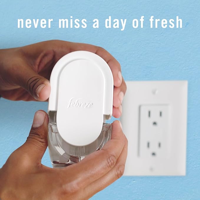 Febreze Odor-Fighting Fade Defy PLUG Air Freshener Refill, Bora Bora, .87 fl. oz. Oil Refills- Pack of 1