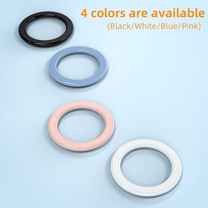 3 Pack Wall Mount Magnetic Phone Holder for iPhone 17/17 Pro/17 Pro Max/Air/16 15 14 13 12 Pro Max Plus mini, Hands-Free Magnet Shower Mirror Cell Phone Holder/Car Sticker Phone Stand, Blue