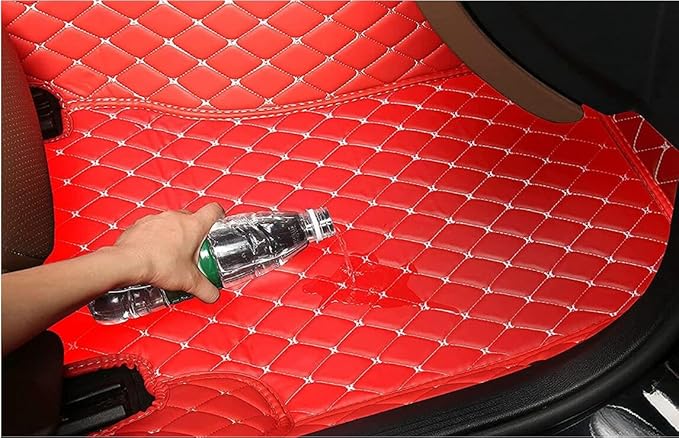 Custome Car Mats Accessories All Weather Floor mats Compatible with Automotive Floor Mats Passenger car mats (Green)