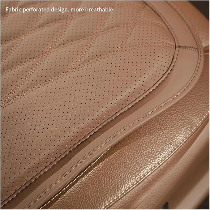 F Car Seat Cushion for BMW All Model I3 I4 I8 X1 X2 X3 X4 X5 X5M X6 X7 Z4 Car Lumbar Support Pillow Auto Seat Waist Back Cushion Y (Color : Red C)