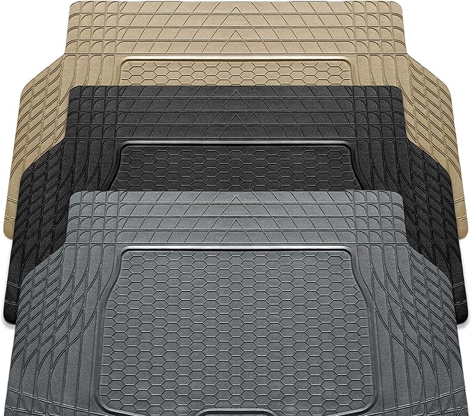 FH Group ClimaProof Universal Cargo Mat β All-Weather, Trimmable Trunk Mat (55" W x 31.5" D) β Fits Most Cars, SUVs & Trucks β Beige