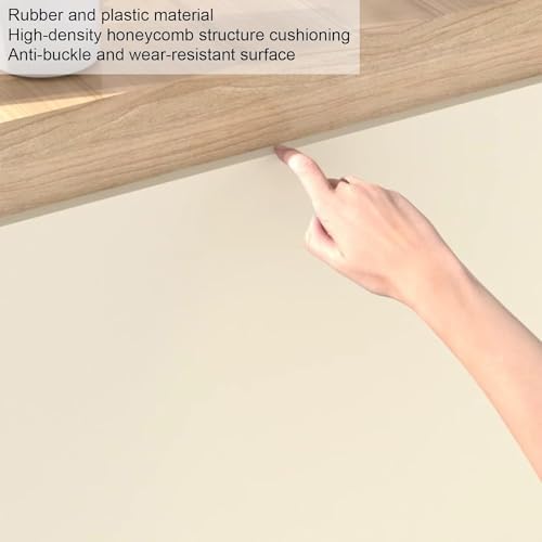 Self-Adhesive Rubber Foam Wall Protectors for Garage & Gym - 39.3x39.3in Grey Foam Panels, Studio Safety Guards for Impact Protection & Noise Reduction