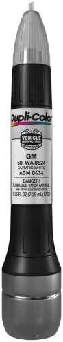 Dupli-Color AGM0434 Scratch Fix All-In-1 Exact-Match Automotive Touch-Up Paint – General Motors Olympic White – 0.25 oz. Paint Pen