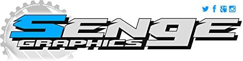 16eDRIVE Fly Racing Green Senge Graphics Kit Compatible with Stacyc