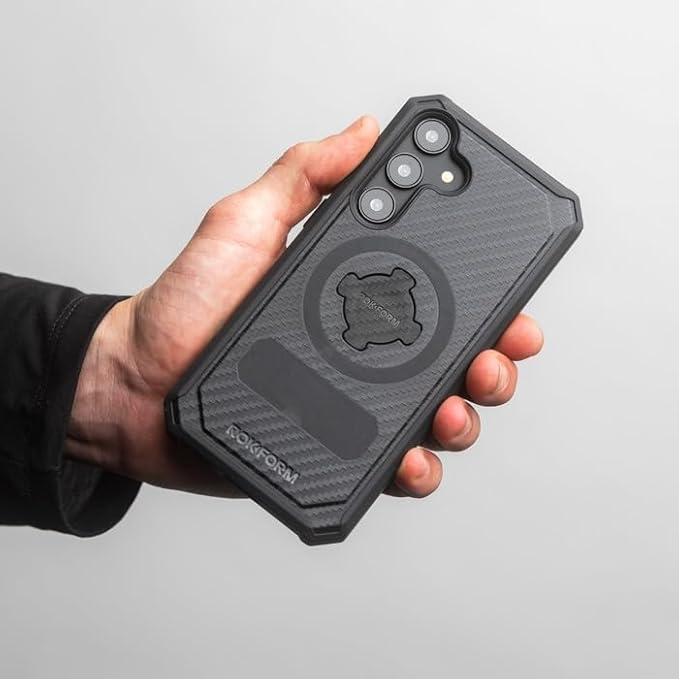 Rokform - Galaxy S24 Plus Case, Rugged Series, Magnetic Case with Twist Lock, Drop Tested Armor (Black)