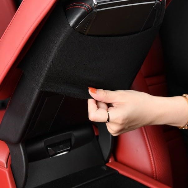 Auto Armrest Cushion Pads for Ford Ranger(1998-2002) Accessories Car Centre Console Armrest Pad Durable Material and Easy to Clean-is Waterproof and Anti-Scratch