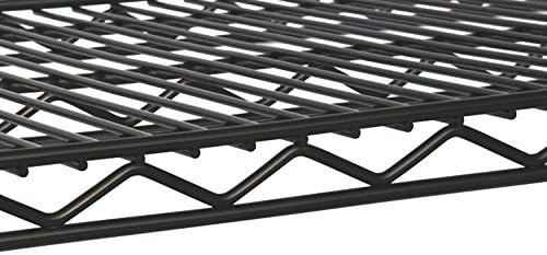 Omega 18" Deep x 18" Wide x 63" High 3 Tier Black Starter Shelving Unit