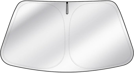 for 2015-2026 Ford F150 - Upgraded F-150 Sunshade for 240T 4-Layer UV Blocking Front Windshield Sun Shade, Collapsible Heat Shield with Storage Bag, Custom Fit for Ford F150 Car Accessories
