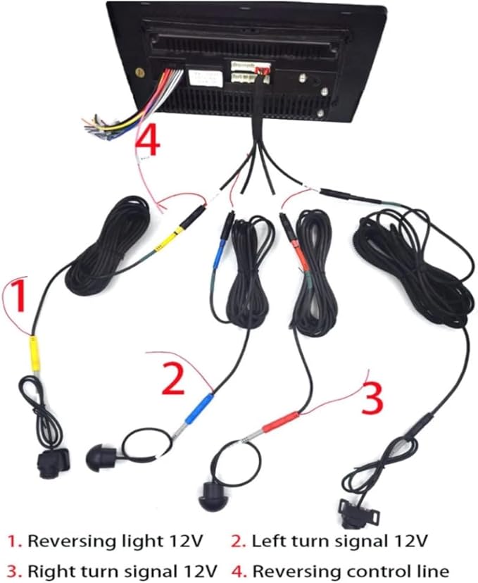 BY-J 360-Degree Panoramic Camera System for Android, 3D 1080P, with Mounting Accessories and Video Cables (360 Camera-1080P)
