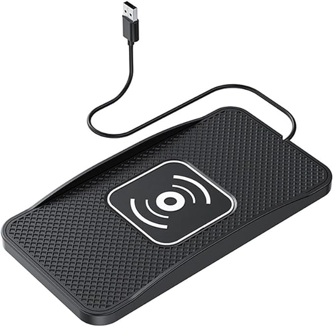 Wireless Car Charger Pad for Chevrolet Traverse 2009-2026, Type-C/USB 20W Car Wireless Charger Non-Slip Phone Charging Pad Car Accessories,B 30cm Cable USB Plug
