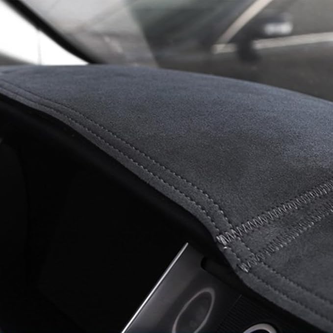 Dashboard Covers for Compass 2022-2023,Premium Microfiber Suede Fabric Anti-Glare & Non-Slip Dash Pad,Custom Fit,Microfiber Suede