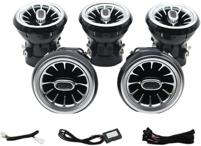 12 Colors Air Vent LED Ambient Light Atmosphere Lamp For Mercedes Benz W117 CLA-Class