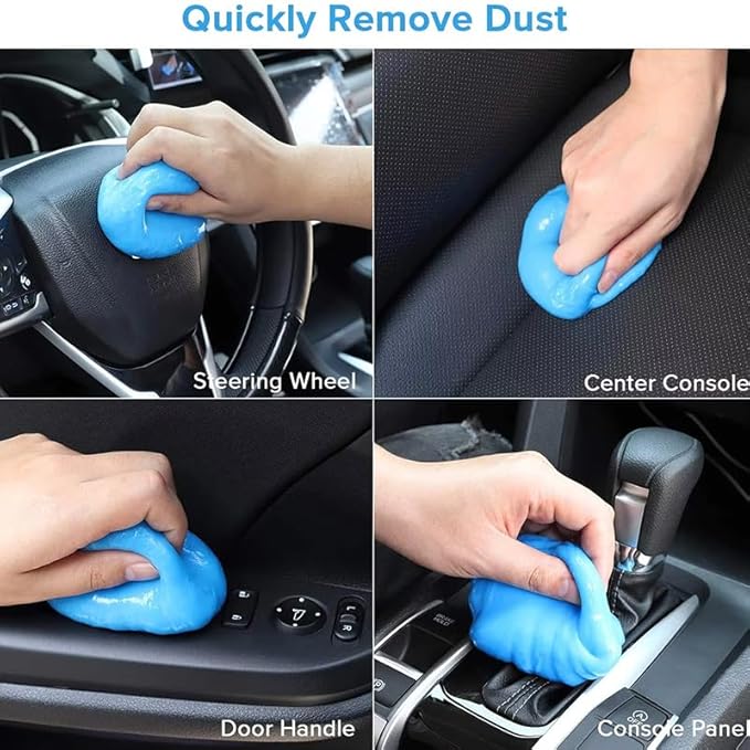 Car Cleaning Gel Compatible with Golf 6 MK6, 200g Detailing Putty for Auto Vents, Dashboard, Cup Holders - Reusable Multifunctional Dust Remover,200g*1