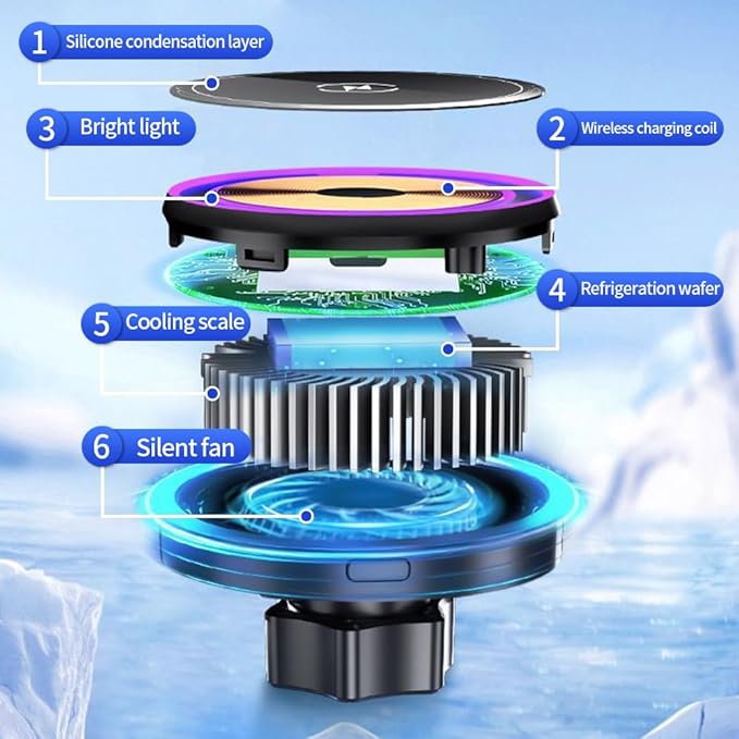 Car Magnetic Phone Mount for Mitsubishi Outlander 2022 2023 2024 （ 9 inch Screen ） Auto Interior Accessories Best Cellphone Holder Fast 15W Wireless Charger Cell Phones Charging Stand