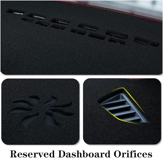 Dash Covers for Ford EcoSport 2018-2020,Polyester Dashboard Covers mat,Car Dashboard Protecter Cover,Interior Dash Covers Pads,Blue