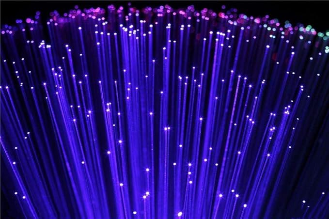 AKEPO Fiber Optic Light End Glow Cable 50pcs Ф0.03in(0.75mm) 9.8ft/3m PMMA Plastic Cable for LED Star Ceiling Sky Light Kit and Fiber Optical Lighting Decoration (Without Light Source)