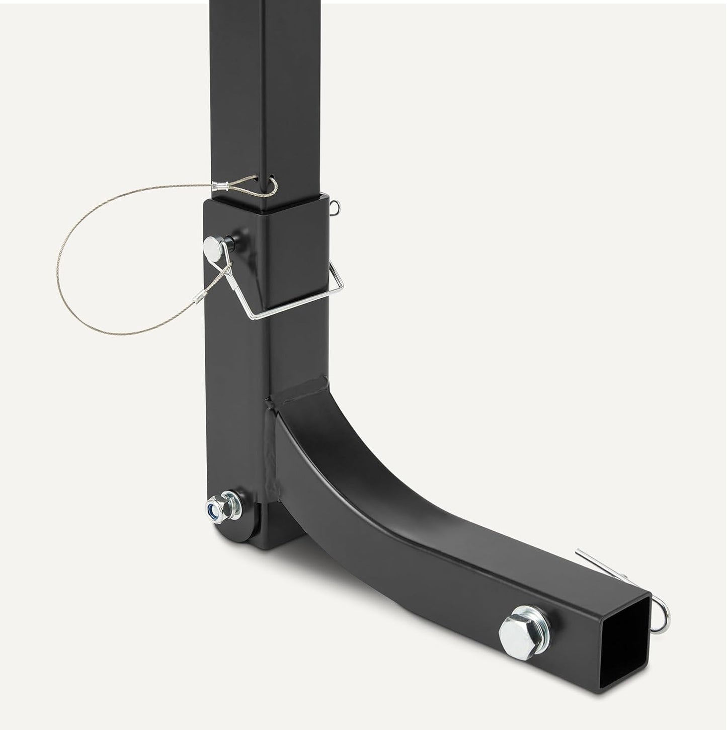 Amazon Basics 4-Bike Hitch Rack with 2" Hitch for Car, SUV and Truck, Foldable Steel Frame with Anti-Rattle Design