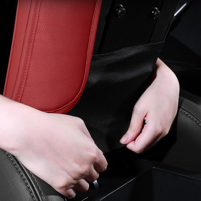 Universal Car Armrest Pad for Lexus GX J150 J120 GX 460 400 GX OR Leather Armrest Box Center Console Cover Pad Waterproof Arm Rest Protector Decor Accessories,Grey01