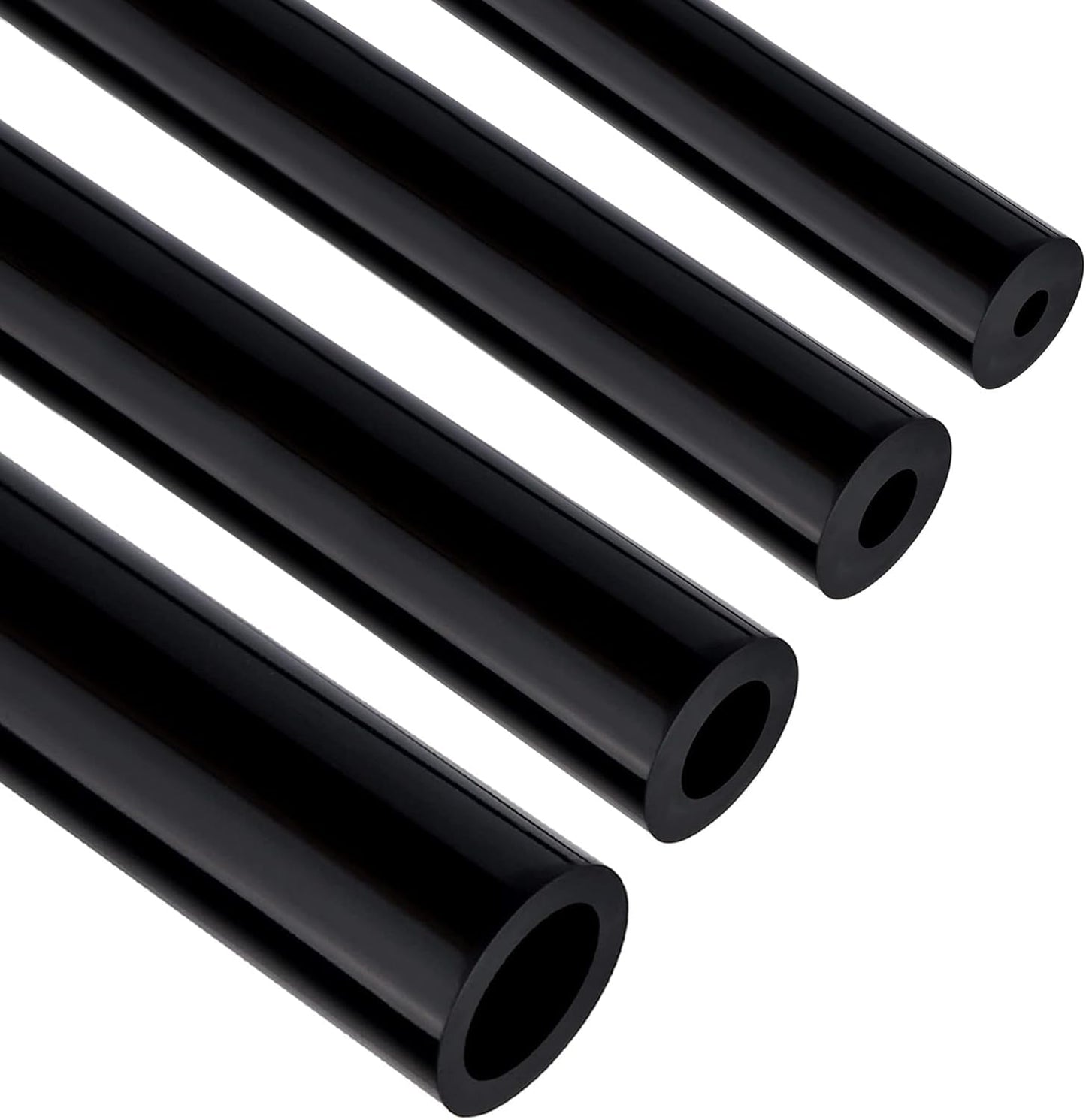 EVIL ENERGY 5/32 1/4 5/16 1/2 Silicone Vacuum Tubing Hose Line Kit 5FT 130PSI Max Pressure (4mm 6mm 8mm 12.7mm)