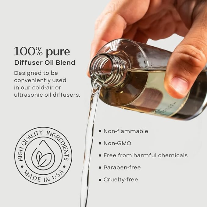 AromaPlan Hotel Scents Dream On 16 Fl Oz (473ml), Home Luxury Aroma & Hotel Diffuser Oil- Hotel Diffuser Oil for Aromatherapy- USA Made, Bigger Bottle, Bolder Aroma & Longer Lasting