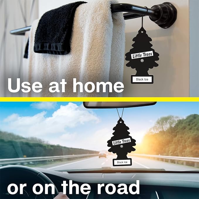 LITTLE TREES Car Air Freshener | Hanging Tree Provides Long Lasting Scent for Auto and Home | 24 Air Fresheners |Sour Pour
