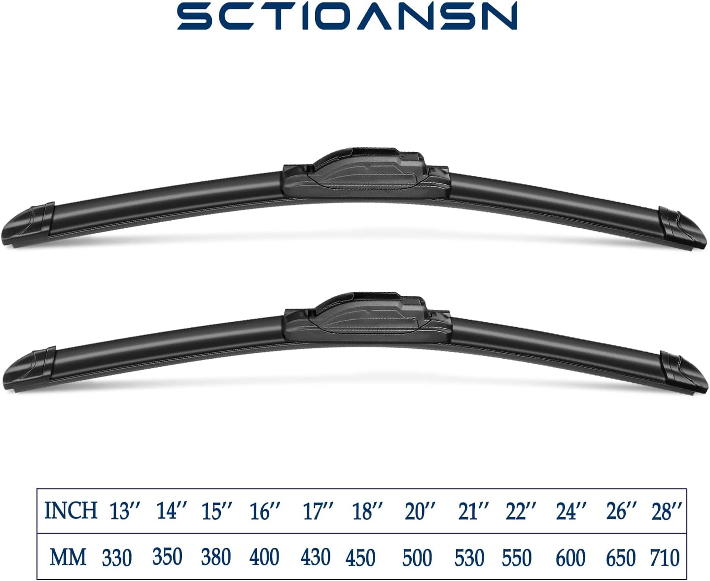 3 Wipers Set for Subaru Impreza 2008-2012, Windshield Wiper Blades Original Equipment Replacement Front and Rear- 24"/16"/16B" (Pack of 3) J- HOOK