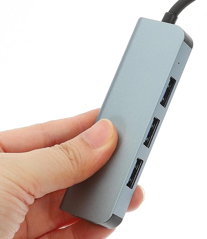 Angoily USB Hub USB Splitter High-Speed Data Expander for Laptop Desktop Computers Keyboard Mouse Webcam Printer