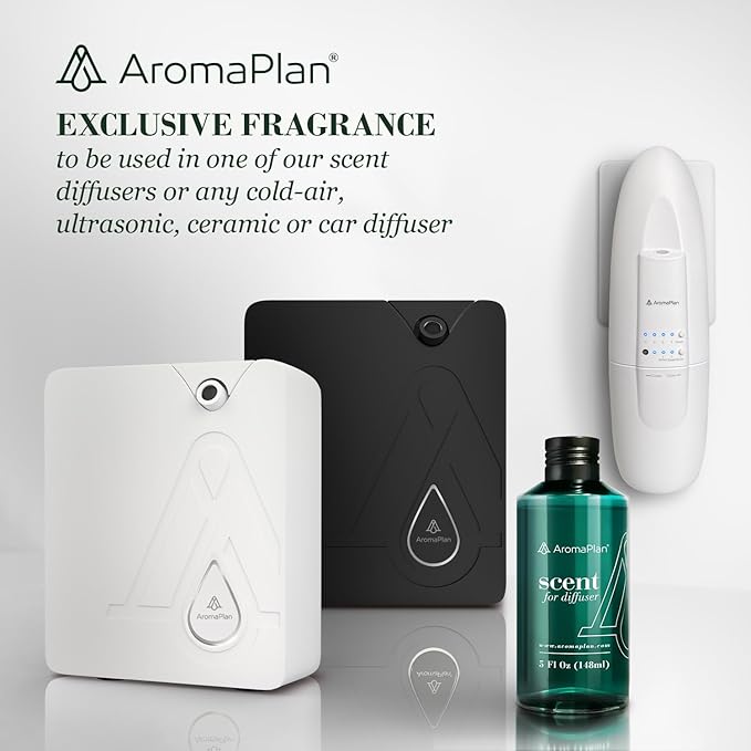 AromaPlan Hotel Scents Inspired by Baccarat Rouge 5 Fl Oz (148ml), Home Luxury Aroma & Hotel Fragrance Diffuser Oil for Aromatherapy- USA Made, Bigger Bottle, Bolder Aroma & Longer Lasting