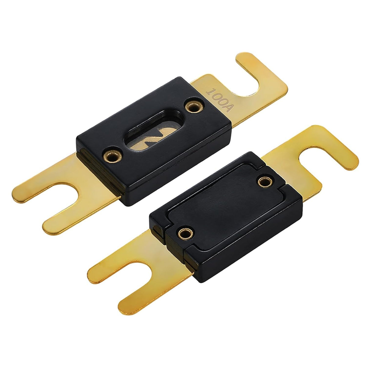100A ANL Fuse 100 Amp Inline Blade Fuses 32V for Car Audio Inverter Automotive Stereo (Pack of 3 pcs)