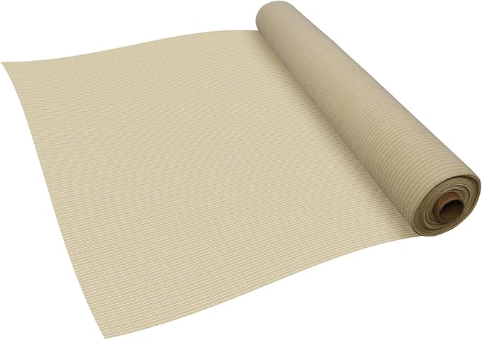 TANG Sun Shade Fabric Roll 8'x98' Shade Cloth for Garden Beige HDPE Mesh Shading Pergola Cover Replacement Canopy, 95% Blockage Sunshades for Outdoor Patio Backyard Plant