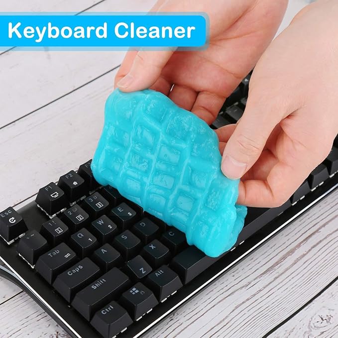 Car Cleaning Gel for Mercedes-Benz EQC 400 4MATIC 2020 2021 2022 2023 2024 2025, 200g × 2 Pack Car Interior Cleaner Slime, Auto Detailing Tools, Auto Dust Car Crevice Cleaner