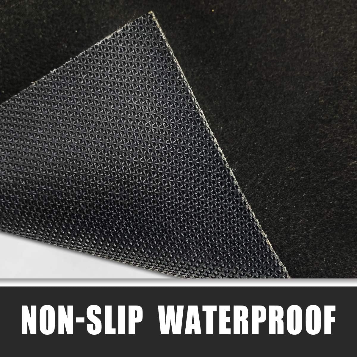 LINLA 61" x 39" (2-Pack) Absorbent Oil Mat, Contains Liquid Garage Floor mat, Motorcycle Rug for Garage，Reusable, Washable, Protects Floor or Driveway Surface, Shop,Parking