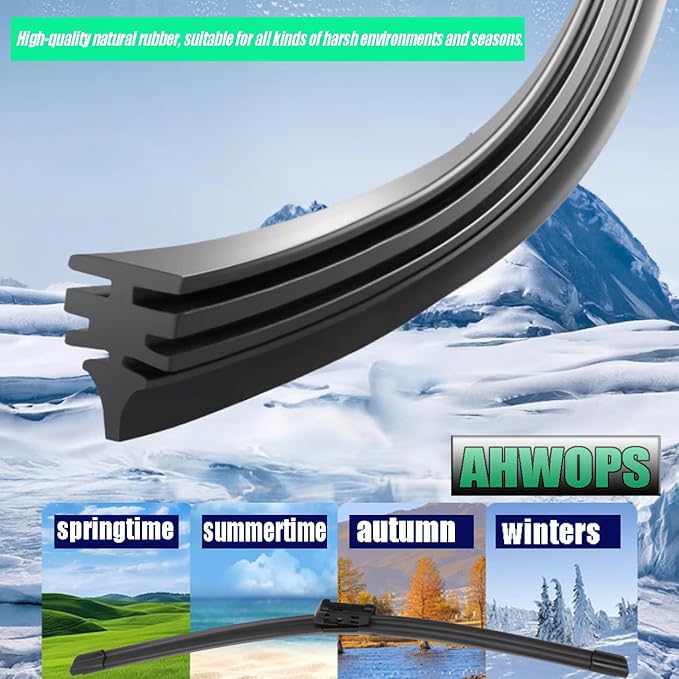 3 Wiper Front and Rear Wiper Blades for GMC Terrain 2010-2017,Chevy Equinox 2010-2017, OE Original Style (24″/17″ Front/13″ Rear) For My Car