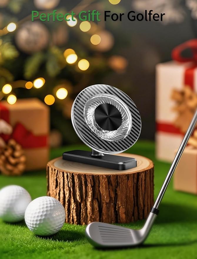 GBEAST Magnetic Golf Cart Phone Holder Compatible with MagSafe for iPhone 12-17 Series, 360° Rotation Golf Accessories for Men Women, N52 Magnets Phone Mount For EZGO/Club Car/Yamaha, Gifts for Golfer