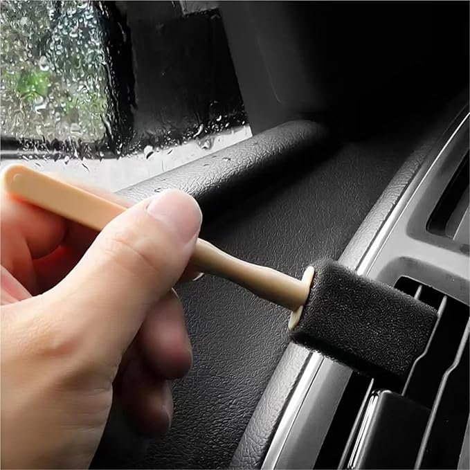 Cleaning Brush for car Interior Cleaning Car Air Conditioner Vent Cleaner Cleaning Brush Detailing Scrub Outlet Wash Duster Dust Removal Auto Interior Clean Tool(20pcs)