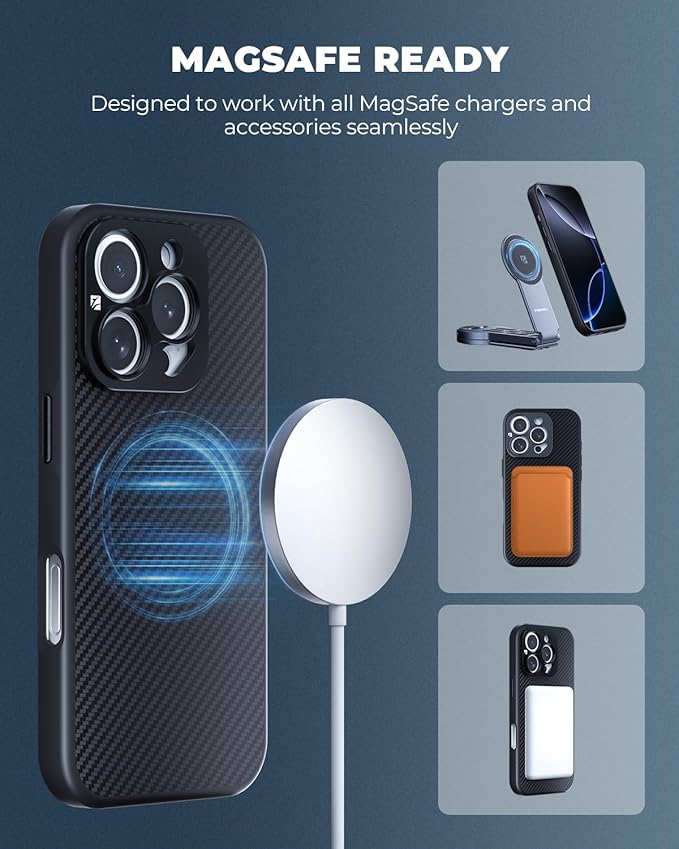 FREEWELL Pro Filmmaker Case for iPhone 15 Pro Max - Magnetic Filter & 17mm Lens Mount Black