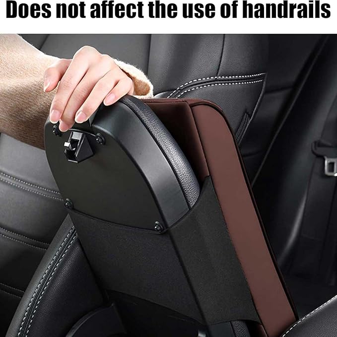 Car Armrest Cushion for Jaguar F-Pace 2015-2019 2020 2021 2022 2023 2024 2025, Car Center Console Cover Armrest Pad Soft Leather Car Interior Accessories,Red