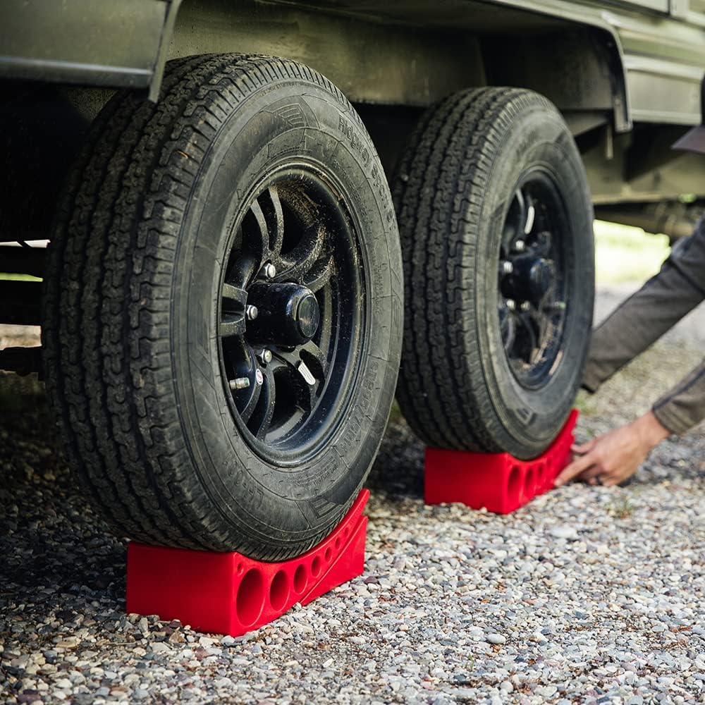 ANDERSEN HITCHES | RV Accessories | Camper Leveler System Must Have RV | Camping Travel Easy Storage Jack stabilizer Block | Levelers Blocks for Campers and Fifth Wheels | 3604