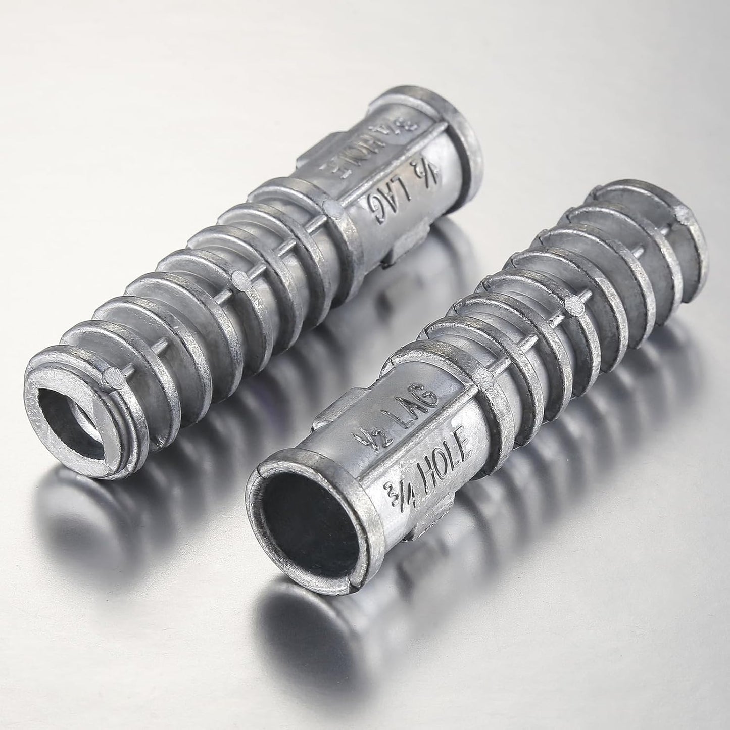 Wensilon(30pcs) 3/8 * 1-3/4 Lag Shield Anchor Long Zinc Alloy Bolts Concrete Anchors, Zinc Alloy Masonry Anchors Hole