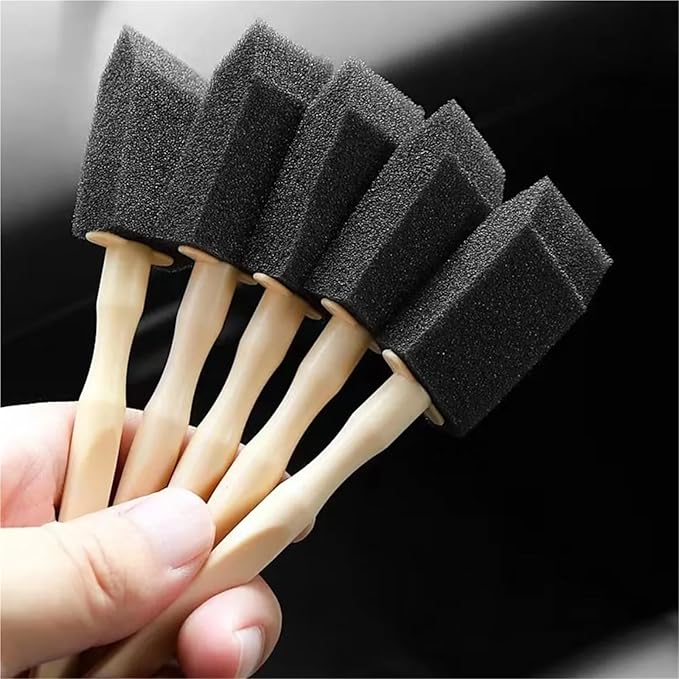 Cleaning Brush for car Interior Cleaning Car Air Conditioner Vent Cleaner Cleaning Brush Detailing Scrub Outlet Wash Duster Dust Removal Auto Interior Clean Tool(30pcs)