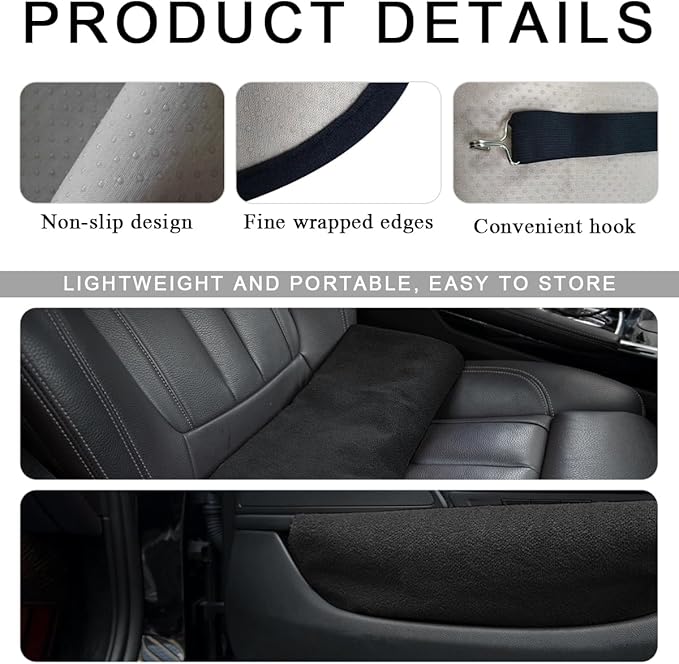 Waterproof Car Towel Seat Cover, Sweating Non-Slip Premium Towel Carseat Cover Protector, Universal Soft Machine Washable Car Truck SUV Front Seat Cover for Gym Workout Beach Hiking (Gray)