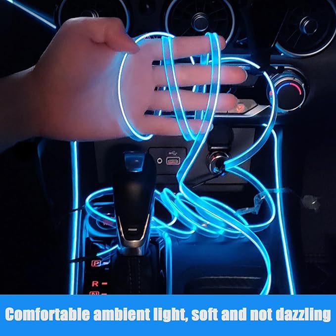 Car Interior Lights for Mercedes Benz AMG E-Class Clase W211 W212 W213 E200 E200d E220d LED Car Interior Atmosphere Lamp Car Ambient Lighting Kits,Blue