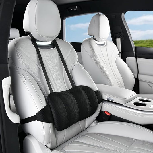 1 Piece Automotive Seat Lumbar Support Pillow for Buick Encore GX 2020-2024 2025 2026, Driving Lower Back Cushion Ergonomic Orthopedic Posture Rest