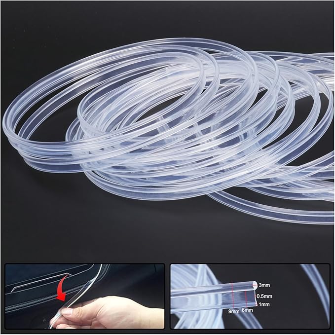 Optic Fiber Waterproof Car Side Glow LED Illumination Optic Fiber Band Car Interior Atmosphere Neon Cold Lights 10 Meters (32.81ft)