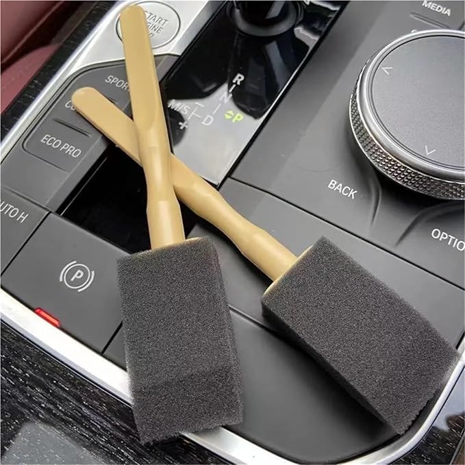 Cleaning Brush for car Interior Cleaning Car Air Conditioner Vent Cleaner Cleaning Brush Detailing Scrub Outlet Wash Duster Dust Removal Auto Interior Clean Tool(50pcs)