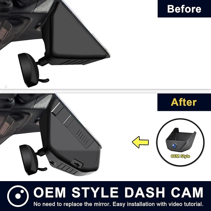 Mangoal STARVIS 2 Front 4K HDR Dash Cam IMX678, Fit for Ford Bronco 2021 2022 2023 2024 2026(Model A), 5GHz WiFi, GPS, Support 512GB Max(Additional Purchases)