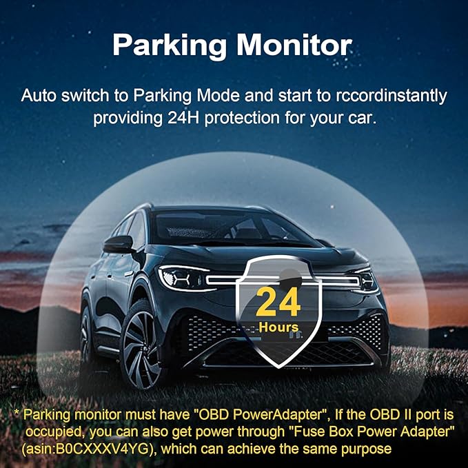 Mangoal 4K Dash Cam fit for GMC Sierra 1500 2022-2026 HD 2024-2026 Pro SLE Elevation SLT AT4X Denali Ultimate Accessories (Model C), Integrated OEM Look, GPS, WiFi & App, 64GB Card
