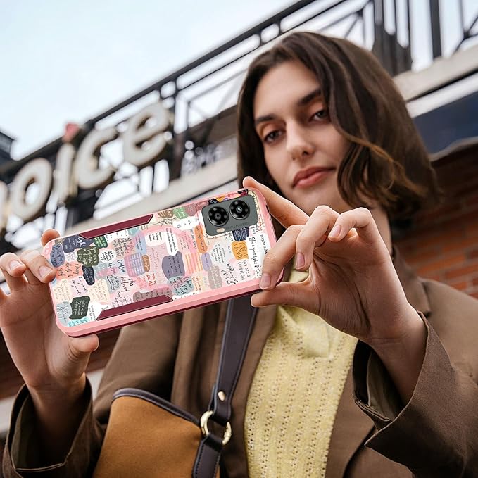 for Moto G 5G 2024 Case - Compatible with MagSafe Women Girls Cute Magnetic Protective Phone Cover Girly Kawaii Unique Pretty Heavy Duty Shockproof Design for Motorola Moto G 5G 2024 Cases